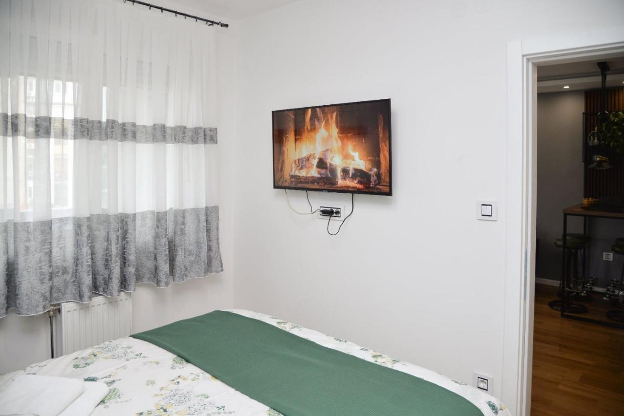Mirror Apartment With Private Parking Новий Сад Екстер'єр фото